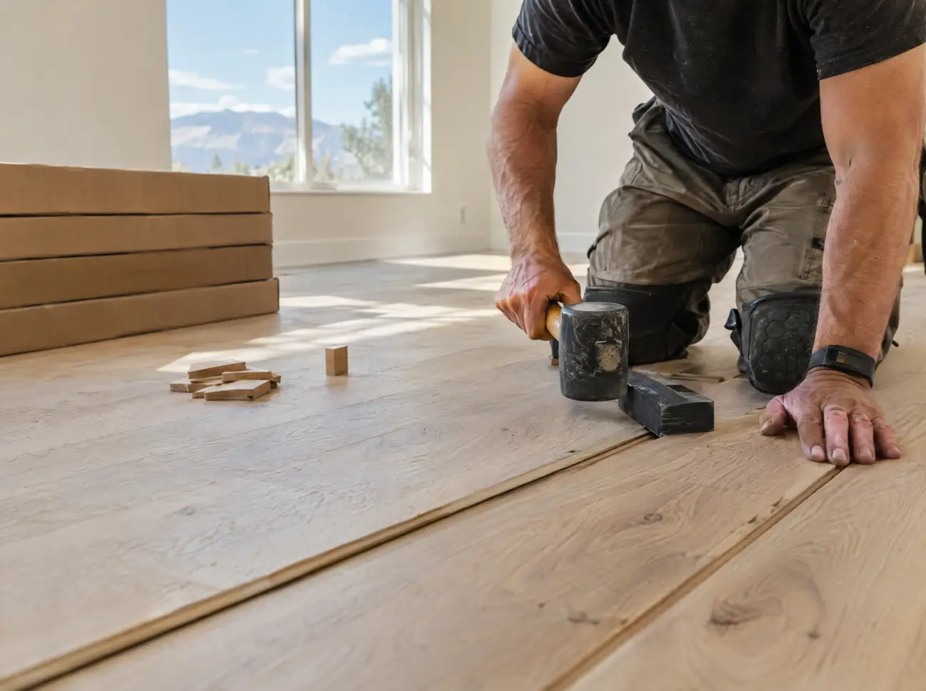 Castle Rock flooring: installing white oak hardwood floors Castle Rock flooring: installing white oak hardwood floors